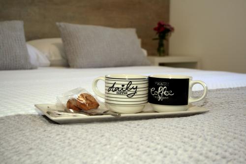 Habitación doble con cama de matrimonio de 150 cm.