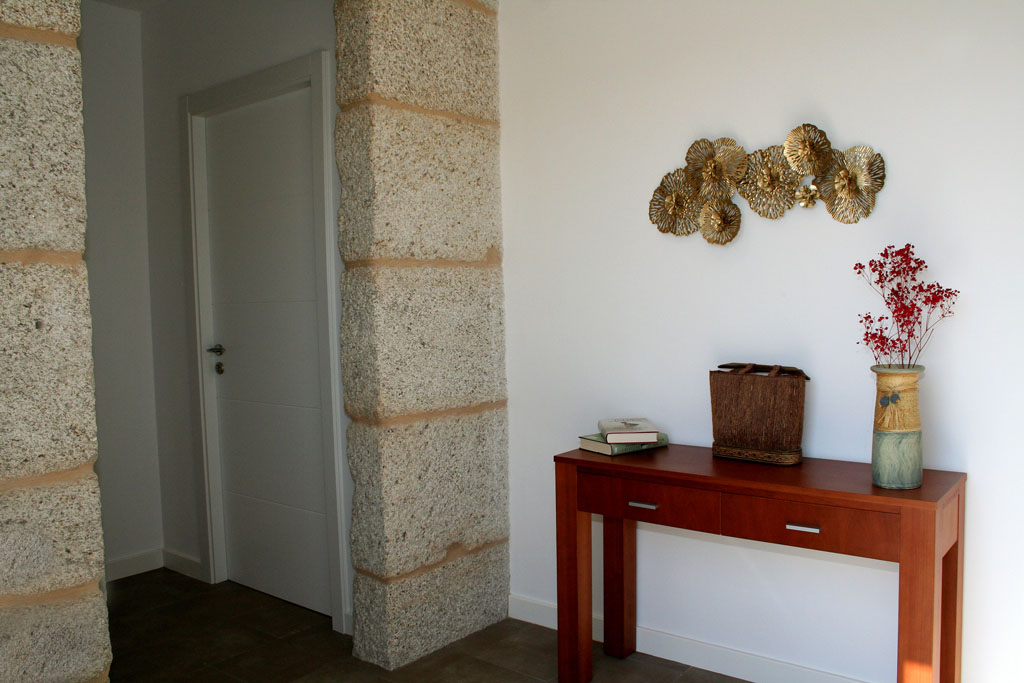 acceso a habitaciones en pensión Ponte das Febres