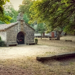 Capilla en lo alto del Parque natural del Monte Aloia