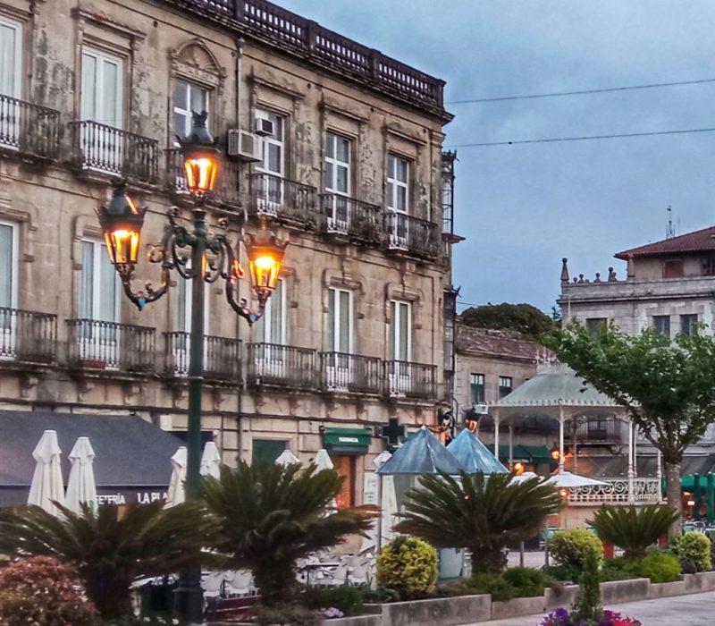 Paseo da corredoira en Tui